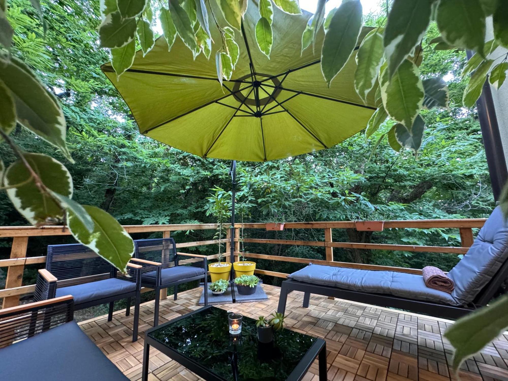 Apartment With A Terrace Forest Home Lullula Veprinac Esterno foto